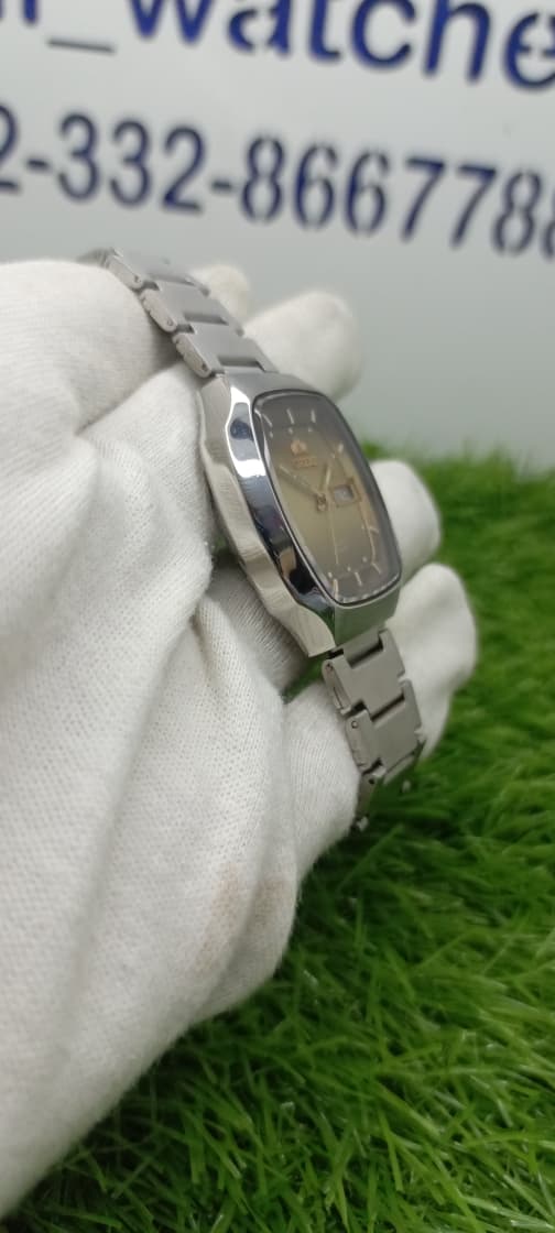 Orient Crystal 21 Jewels Automatic Day Date Japan Men Watch