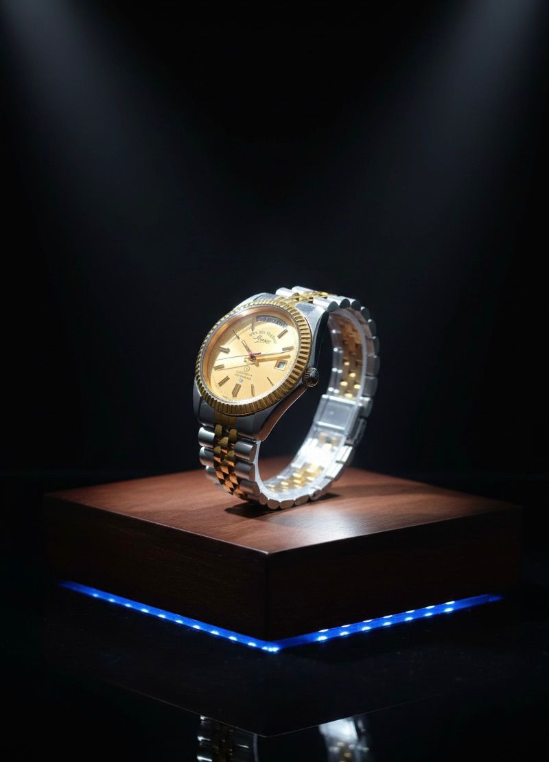 West End Watch Co. Sowar Prima Day-Date Watch