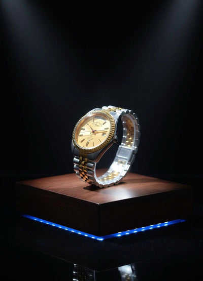 West End Watch Co. Sowar Prima Day-Date Watch