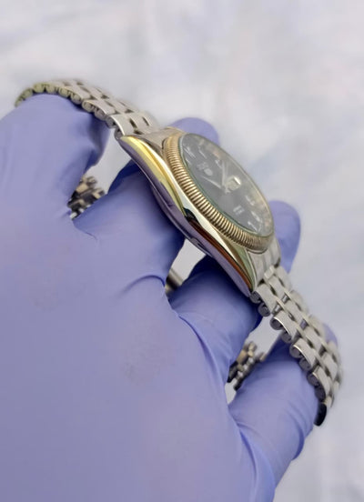 Seiko 5 Automatic Black Dial Arabic Numerals Watch