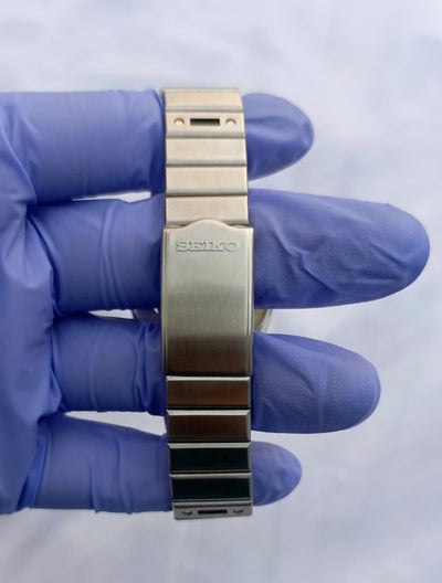 Seiko 5 Automatic Cushion Case White Dial Watch