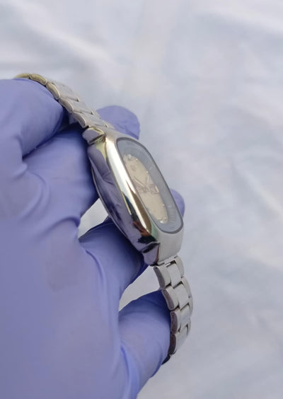 Seiko 5 Automatic Square Case Diamond Indices Watch