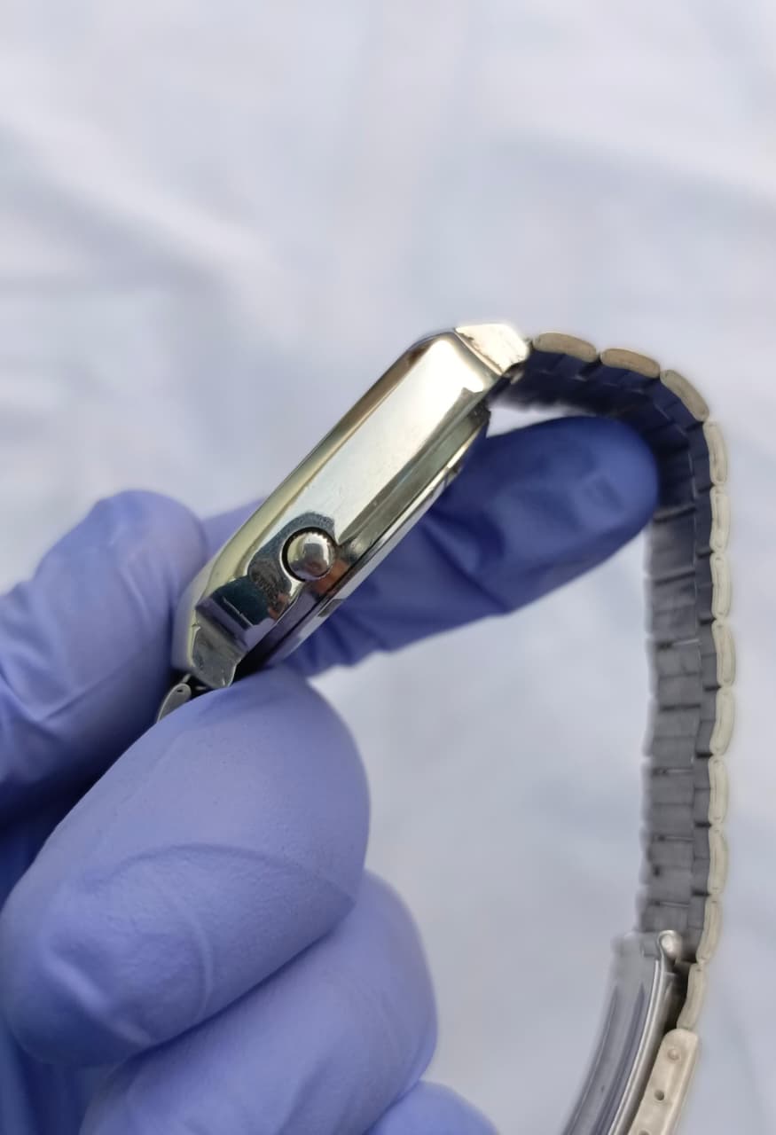 Seiko 5 Automatic Square Case Diamond Indices Watch