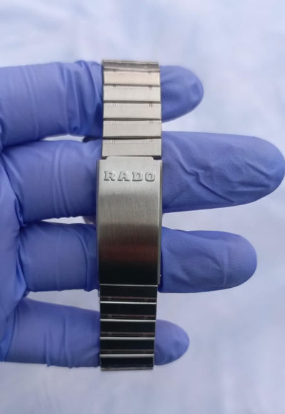 Rado Voyager Automatic Black Dial Diamond Indices Watch