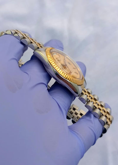 West End Watch Co. Sowar Prima Day-Date Watch