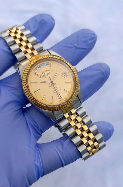 West End Watch Co. Sowar Prima Day-Date Watch