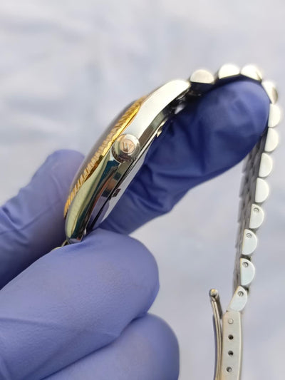 West End Watch Co. Sowar Prima Day-Date Watch